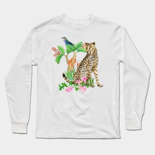 Cheetah Long Sleeve T-Shirt